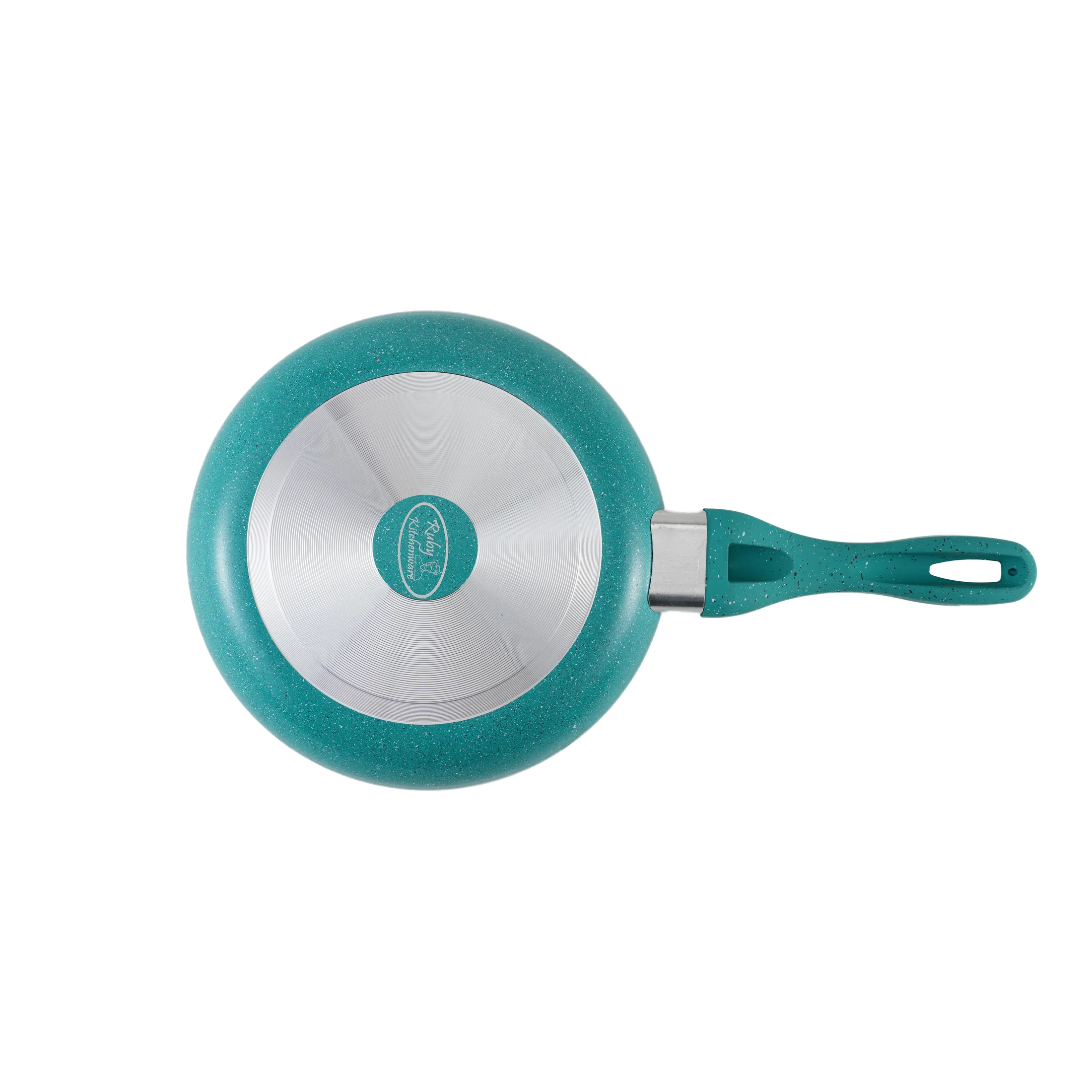 WT-FP004 Malachite Green Round Pressed Frying Pan — image 2