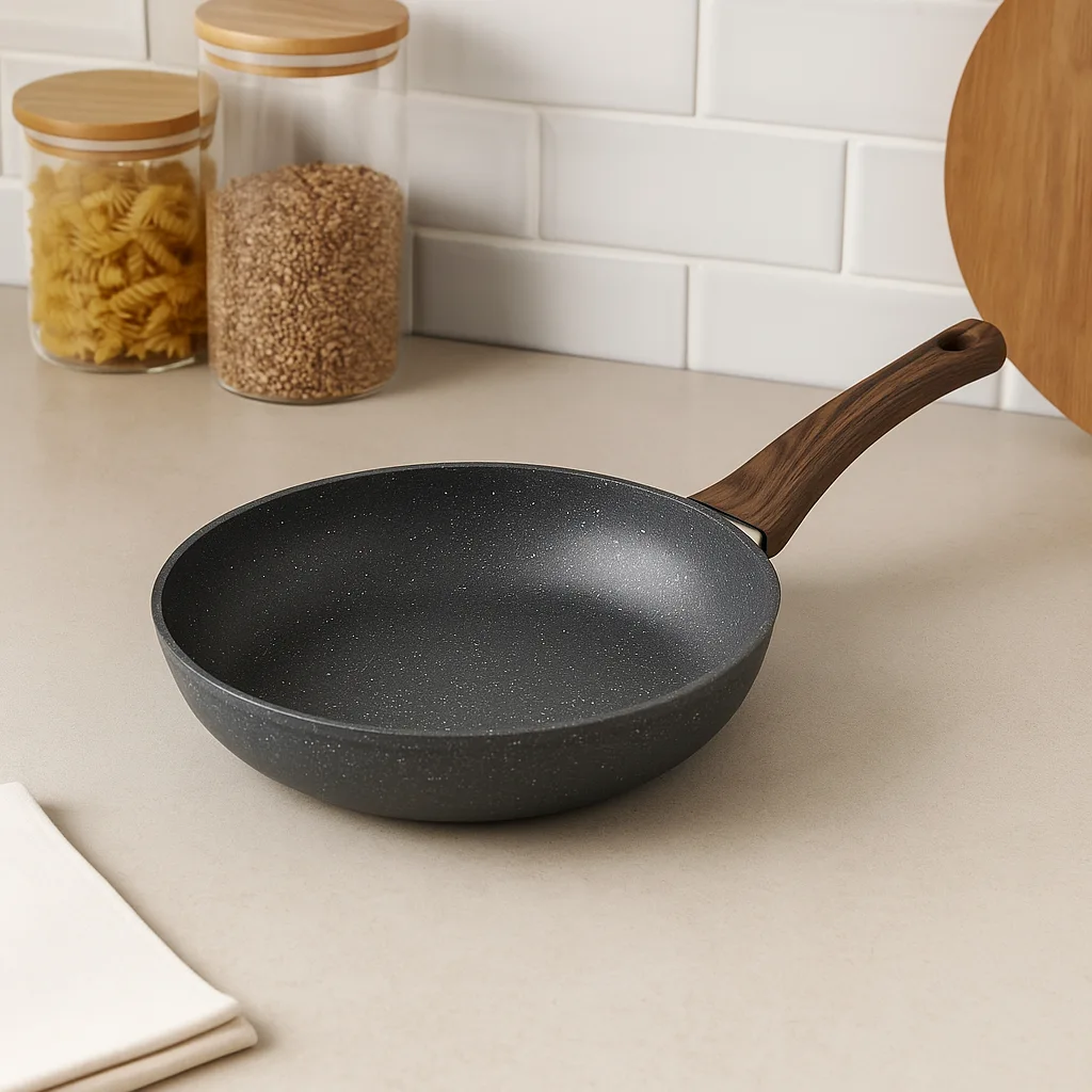 WT-FP045 Heat-resistant Non-stick Pressed Frying Pan — image 2