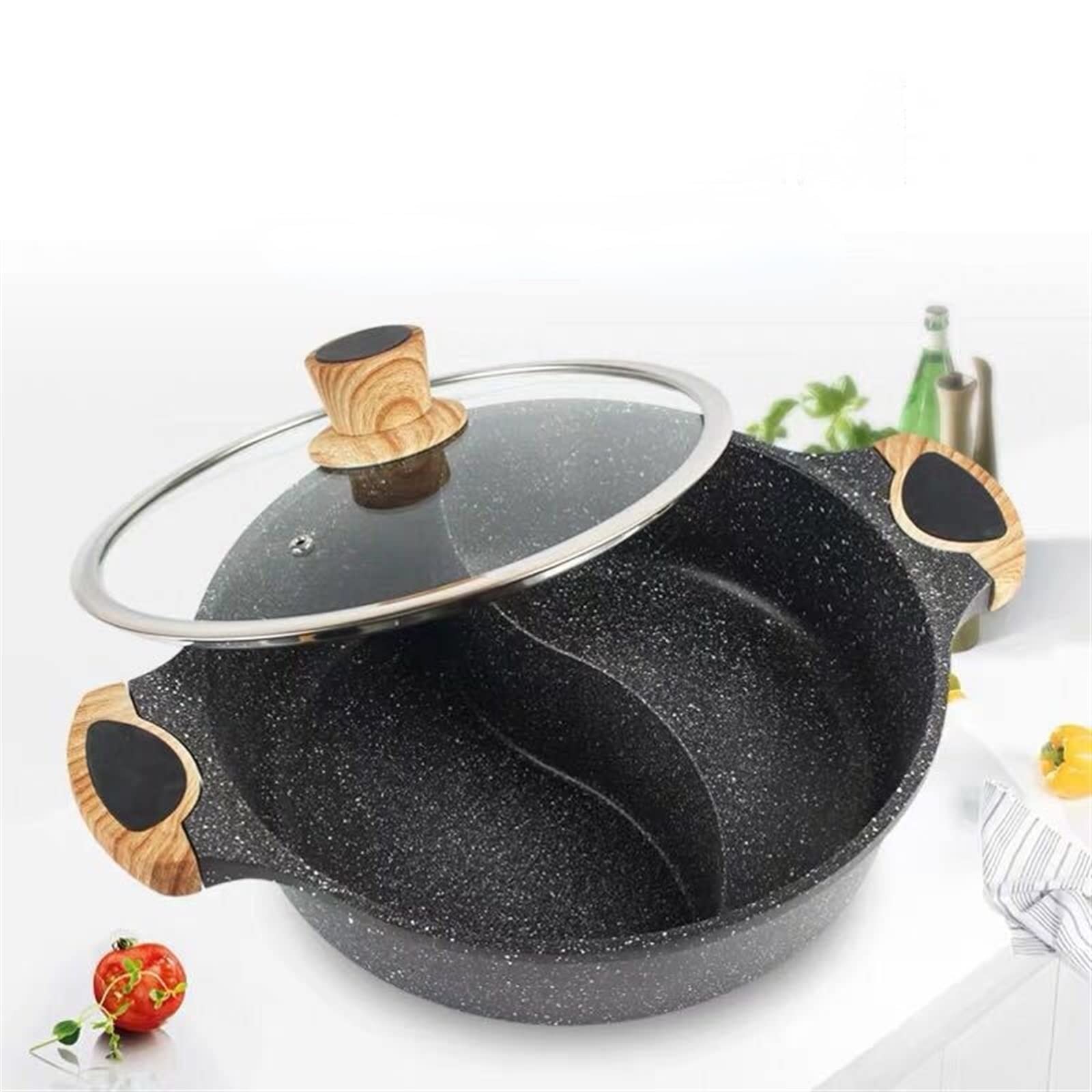 WT-SP008 Heat-retaining Dia Cast Casserole Stockpot — image 4