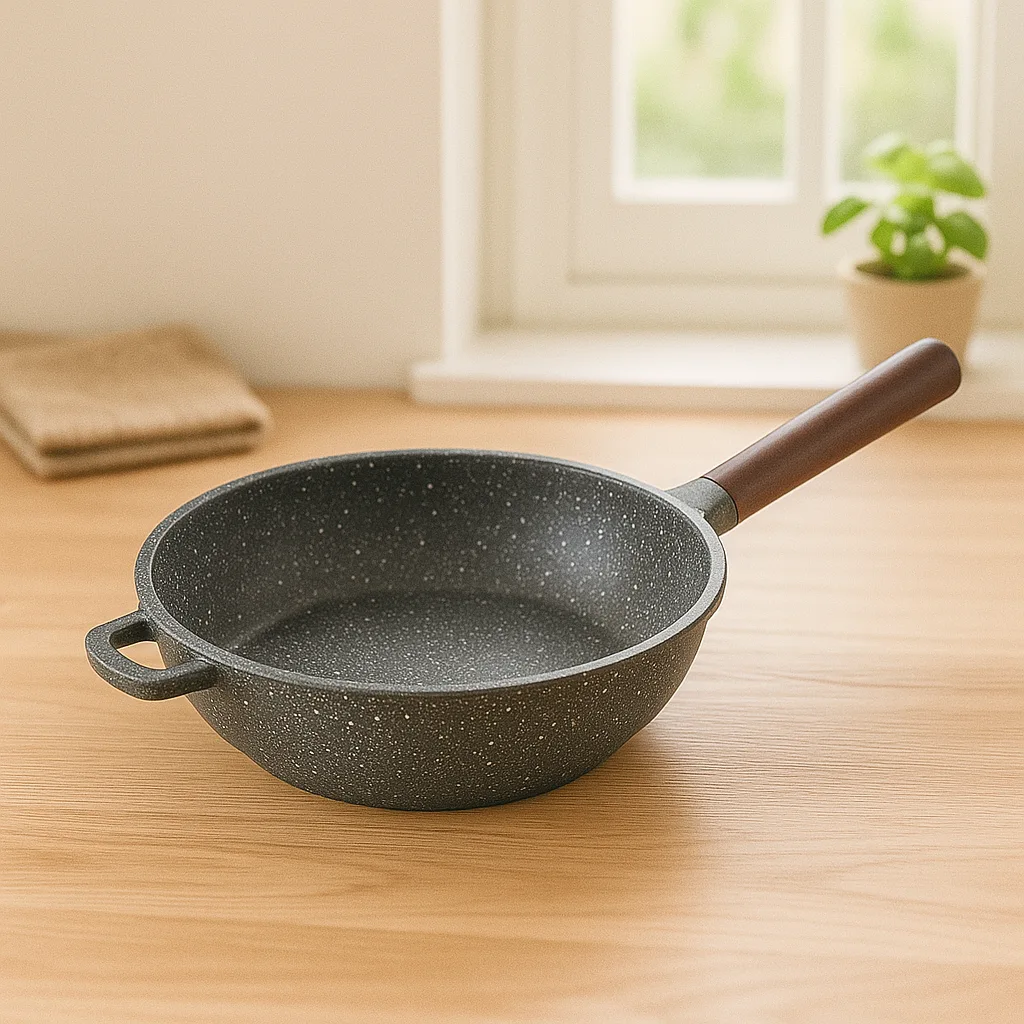 WT-WK009 Ingeniously Designed High-temperature Resistant Wok — image 5