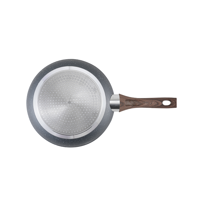 WT-FP008 Black Round Pressed Frying Pan — image 2