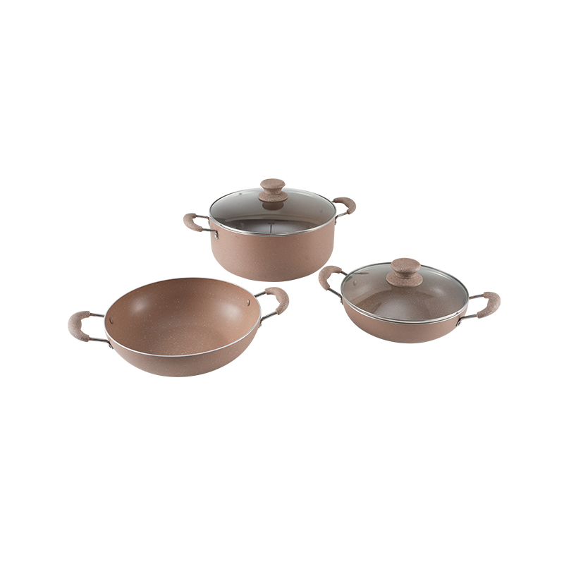 WT-CS001 Even Heat Distribution Cookware Set